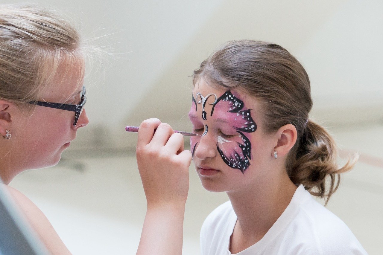 Beispielfoto Kinderschminken