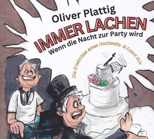 Cover Buchempfehlung Oliver Plattig - Immer Lachen