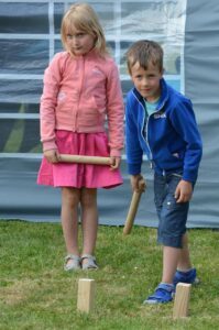 Outdoor Kinderspielzeug Kubb