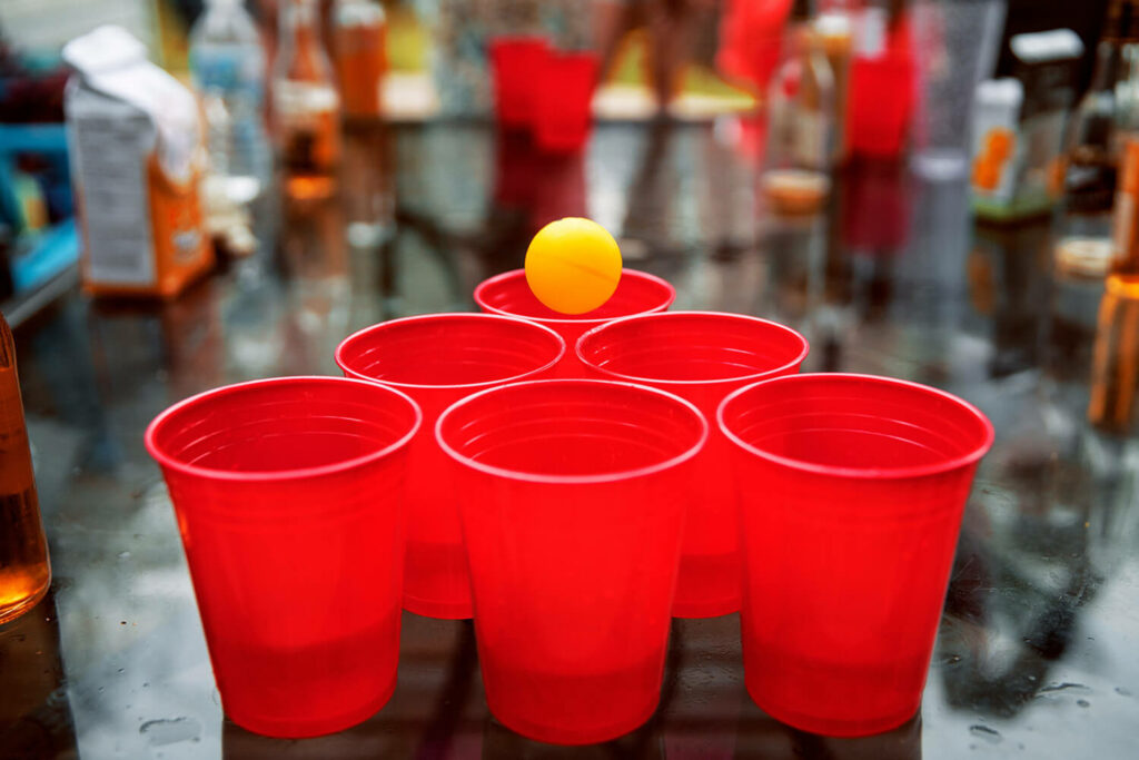 BeerPong-Set Symbolfoto